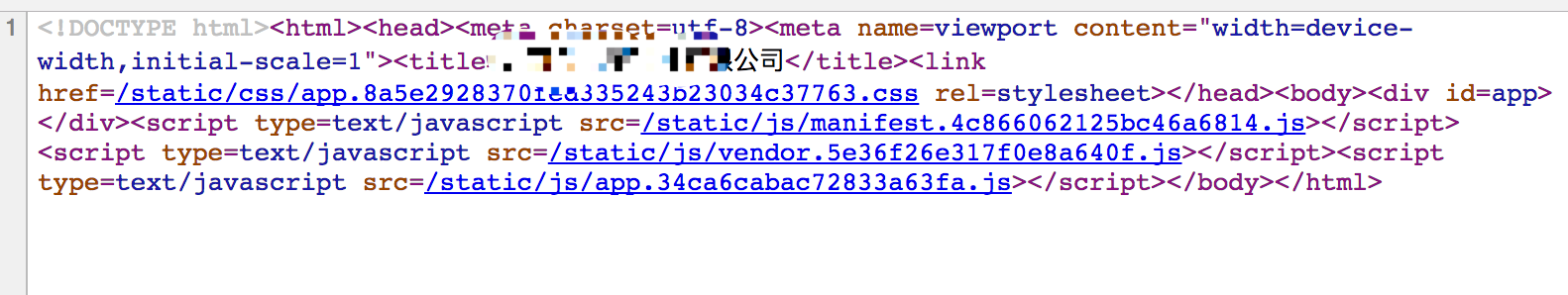 无内容的 HTML 代码