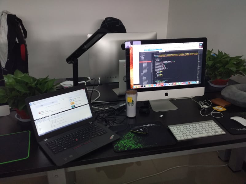 在第一家公司第一次接触 Mac